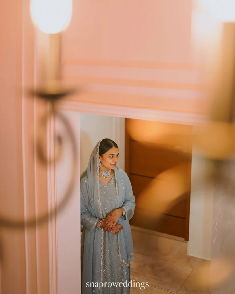 pretty bride by snaproweddings